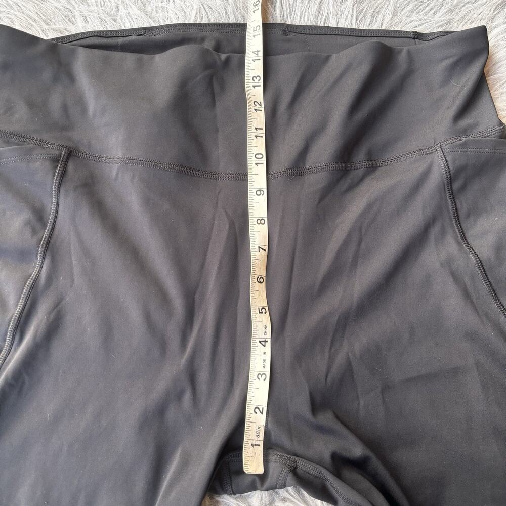 All in Motion Leggings Size 2X Contour Curvy High-Rise Black Athletic Womens - Picture 7 of 8
